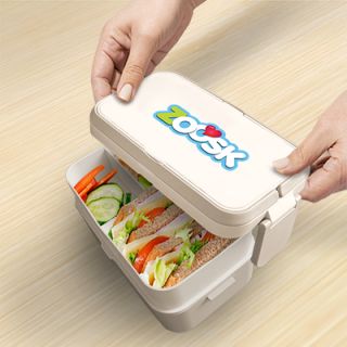 ECO Bamboo 2 Tier Lunch Box - 1200ml 03