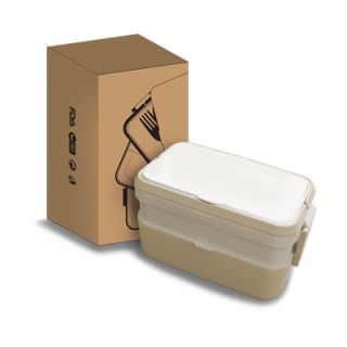 ECO Bamboo 2 Tier Lunch Box - 1200ml 07
