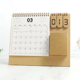ECO Countdown Wire-O Desk Calendar 2027 03