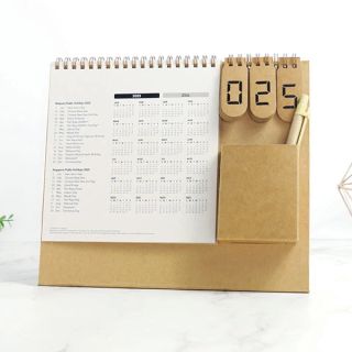 ECO Countdown Wire-O Desk Calendar 2027 05