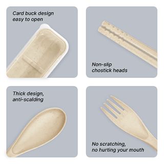 ECO Wheat 3-in-1 Cutlery Set 04
