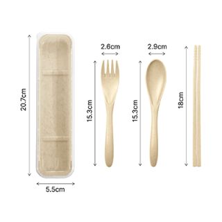 ECO Wheat 3-in-1 Cutlery Set 06