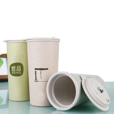 Eco-Wheat Natural Straw Tumbler - 400ml 06