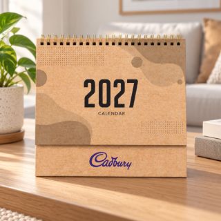ECO Wire-O Desk Calendar 2027 02