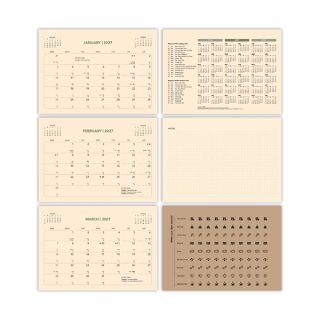 ECO Wire-O Desk Calendar 2027 04