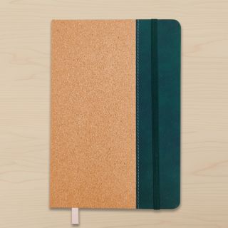 ECO-CORK Notebook with Velvet Tone 06