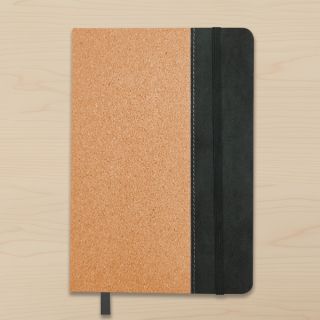 ECO-CORK Notebook with Velvet Tone 07