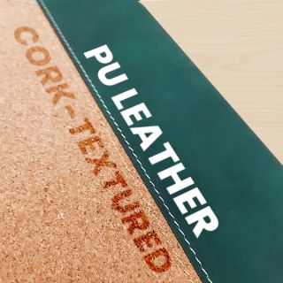 ECO-CORK Notebook with Velvet Tone 03