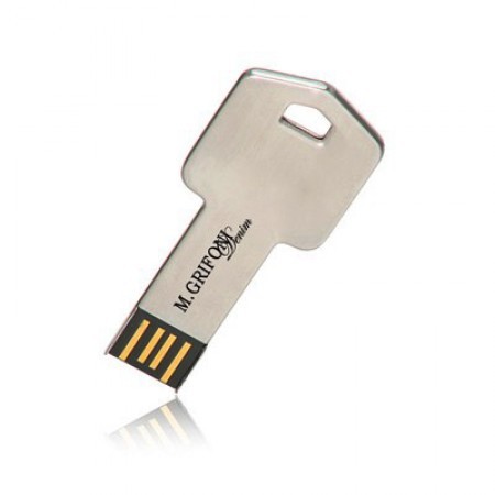 Elegant Key Shaped USB Flash Drive - 4GB