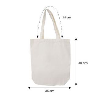 EZ Natural Canvas Bag - 6oz (400x350x100) 08