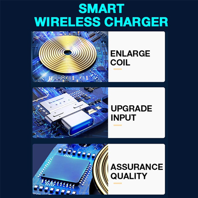 Mobile Stand - 15W Fast Charging Wireless Charger 11