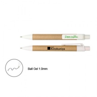 Eco Recycled Paper - Push Action Ball Pen 03