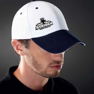 OS Baseball 6 Panel Cotton Brush Cap with Sandwich 09