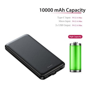 Dual USB Portable Charger Power Bank - 10000mAh 05