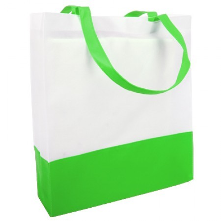 2 Tone with Velcro Non-Woven Bag - 100gsm (350x375x100) 07