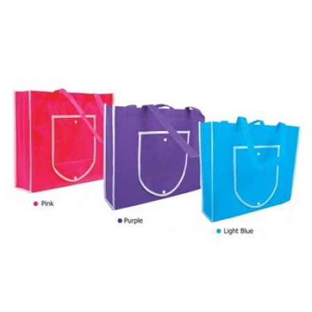 Grocery Non-Woven Foldable Bag- 100gsm (400x330x100) 05