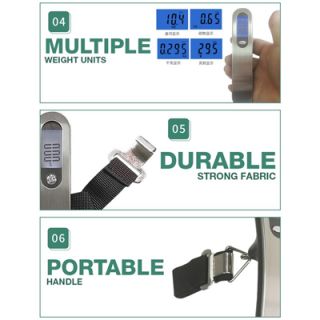 TRAVEL Luggage Digital Weighing Scale 07