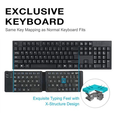 Bluetooth Foldable Keyboard - Pocket Size 04