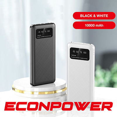 Power Bank 2.1A Fast Charge with Dual USB Port - 10000mAh 13