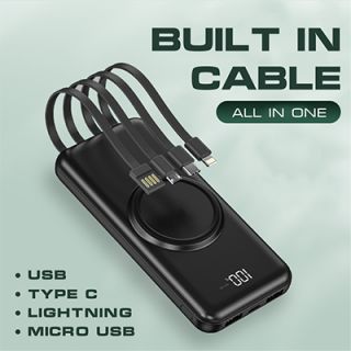 4-in-1 Fast Charging Powerbank with Wireless Charging - 10000mAh 04