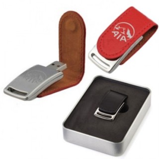 Executive PU Magnetic USB Flash Drive - 4GB 06