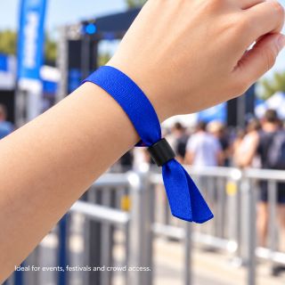 Fabric Wristband with Logo Printing
