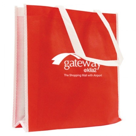 Quality Non-Woven Oval Bag - 100gsm (350x350x100) 05