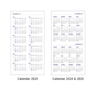 Quality PVC Schedule Planner 05