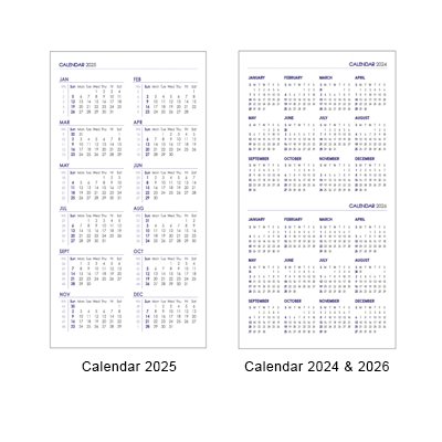 Quality PVC Schedule Planner 06
