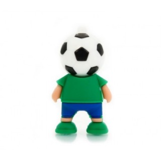3D Football Man PVC USB Flash Drive - 8GB 03