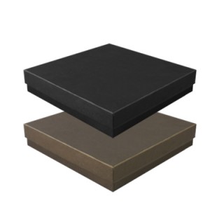 Plain Colour Two Piece Flat Hard Box 03