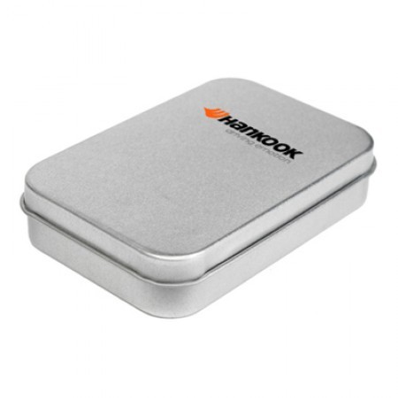 Covered Small Metal Tin Box 01