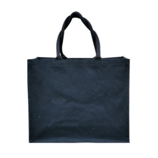 Color Handle Laminated Canvas Bag (400x350x160) 03