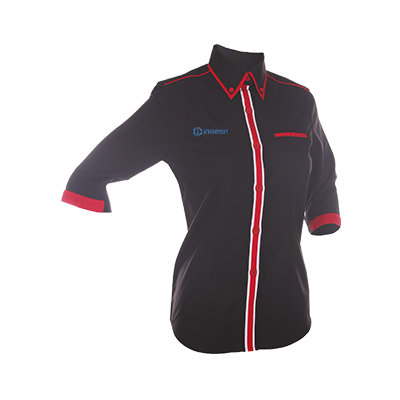 OS F1 Corporate Uniform 3/4 Sleeve 200gsm Shirt V3 01