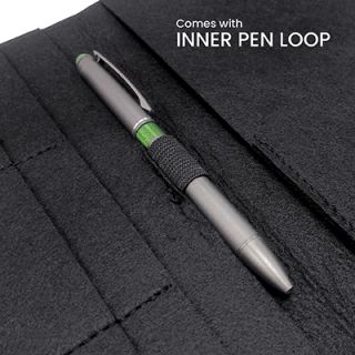 Felt Passport Multi-purpose Pouch with Pen Loop 06