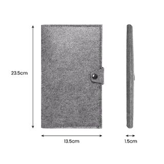 Felt Passport Multi-purpose Pouch with Pen Loop 07