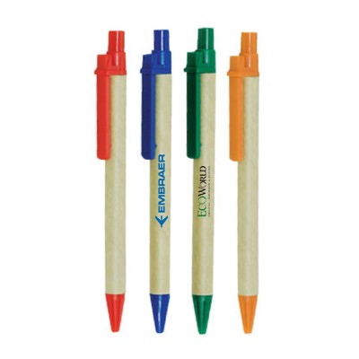 Eco Recycled Paper Ball Pen 01
