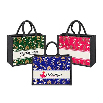 Flora Laminated Canvas Bag (320x410x180)