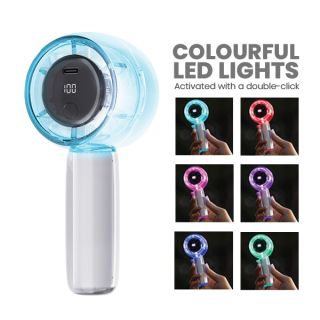 FLOW Handheld LED Mini Fan - 1800mAh 05