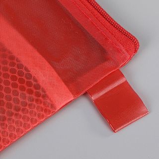 Frosted PVC Organizer with Net Divider - A4 Size 03