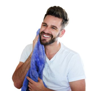 Full Cotton Bath Towel with Drawstring Pouch (1400x700) - 460g 08