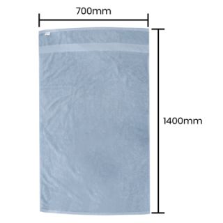Full Cotton Bath Towel with Drawstring Pouch (1400x700) - 460g 10