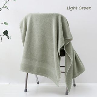 Full Cotton Bath Towel with Drawstring Pouch (1400x700) - 380g 05