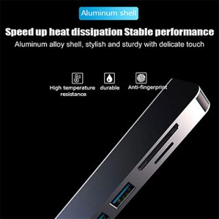 Fusion 5 in 1 USB 3.0 Hub with Type-C 04