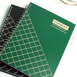 Grid Wire-O Executive PU - A5 Size