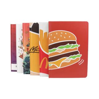 Hard Cover Perfect Bind Custom Notebook - A5 Size 07