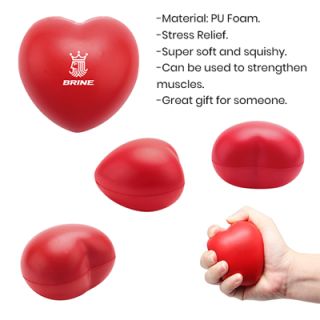 Heart Shaped Stress Reliever Ball 08