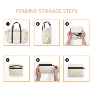 HEXA Foldable Holiday Travel Luggage Bag 08