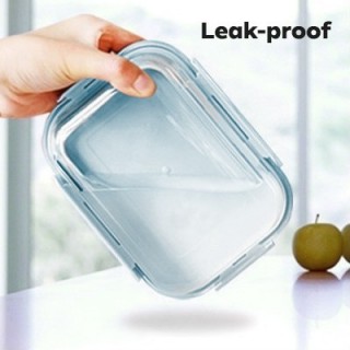 High Borosilicate Glass Lunch 1 Compartment - 1040ml 04