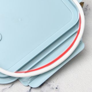High Borosilicate Glass Lunch 2 Compartment - 1040ml 04
